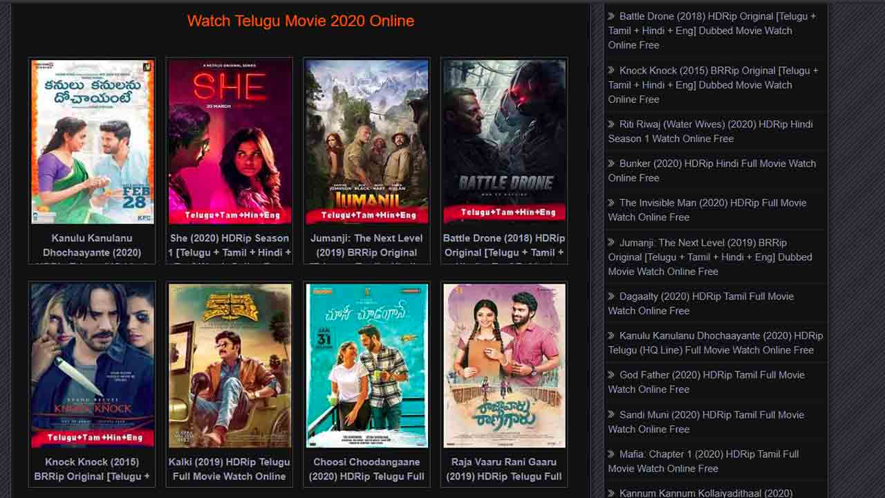 Movierulz2 2020 Free Telugu Movies Download