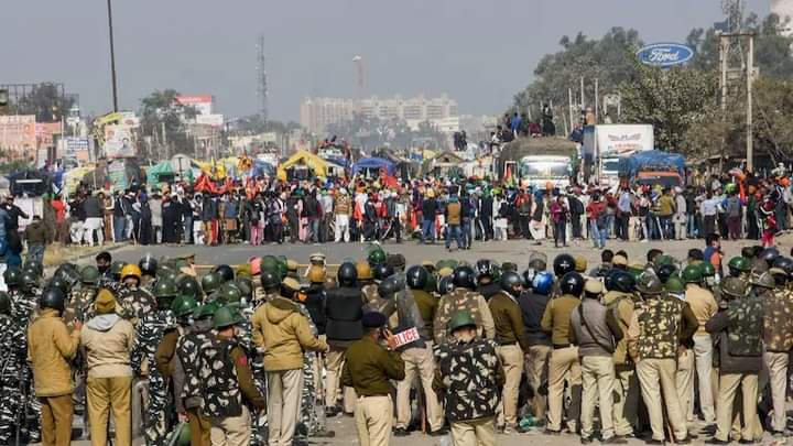Protest for clean toilets