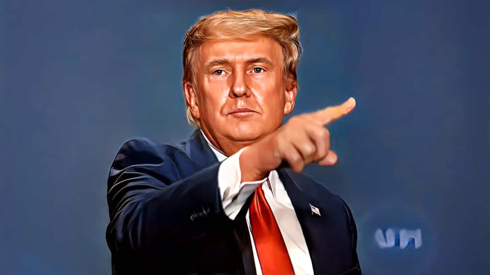 Former US President Donald Trump