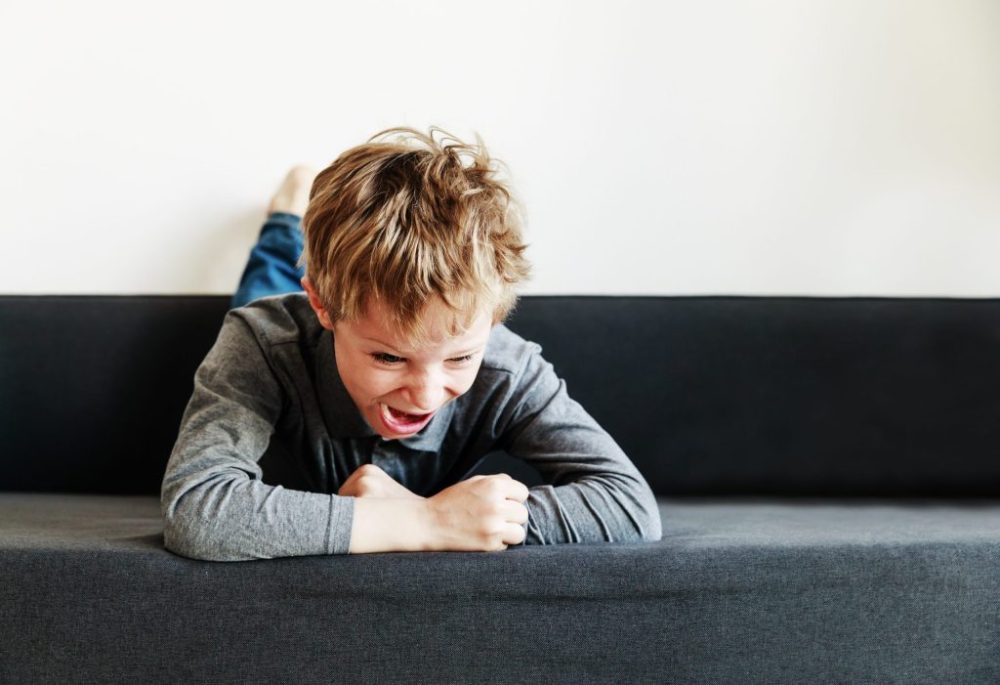 Children scream