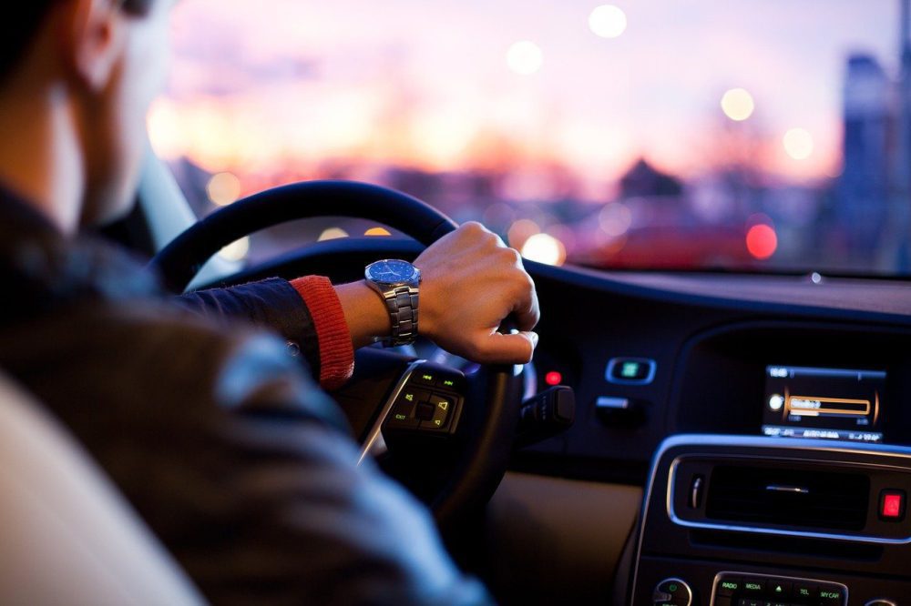Driving car