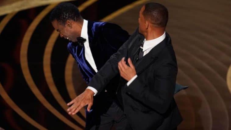 Will Smith slaps Chris Rock
