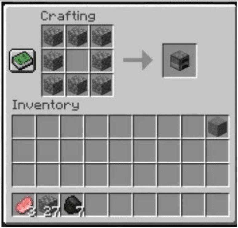 Make Smooth Stone in Minecraft