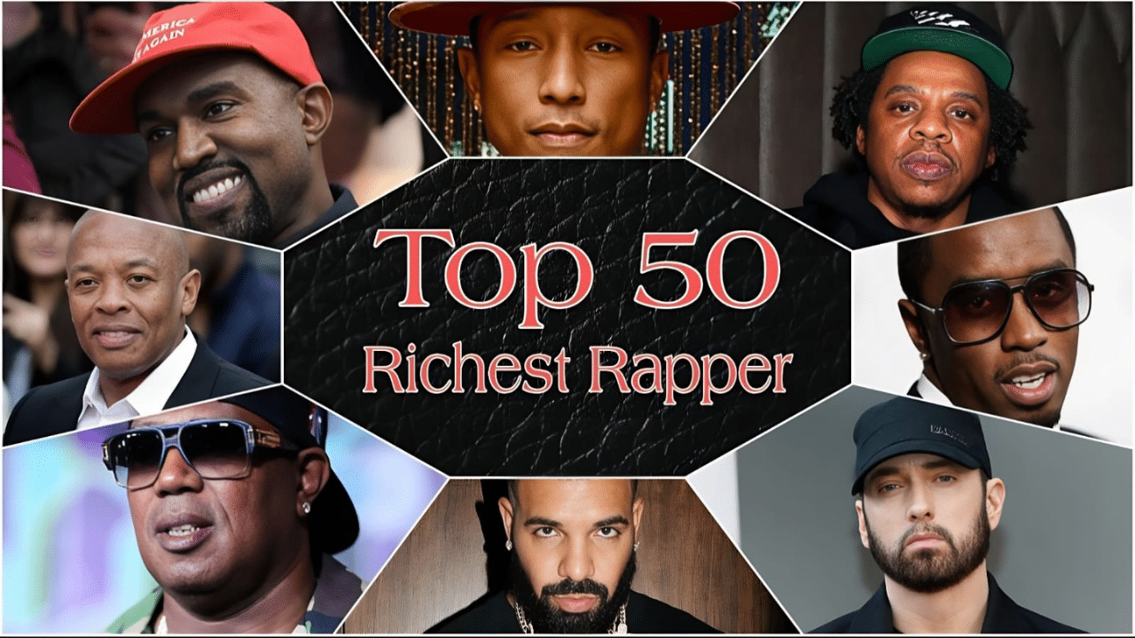 Top 50 Richest Rapper