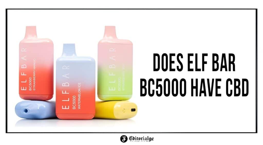 Does elf bar bc5000 have cbd