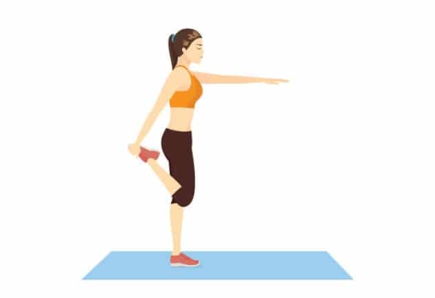 standing hamstring stretch