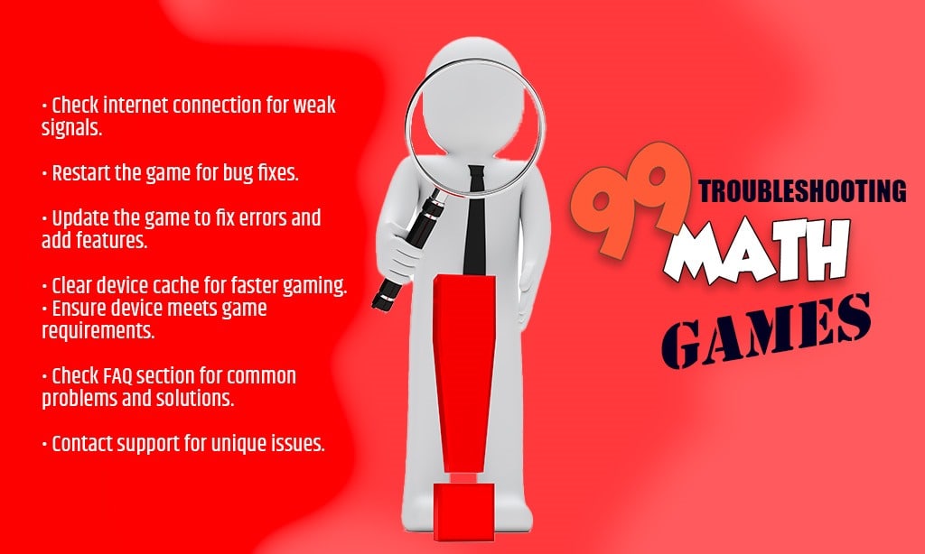 99math games troubleshoot