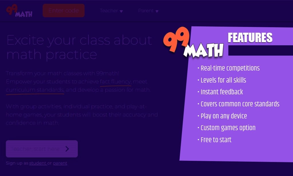 99math features