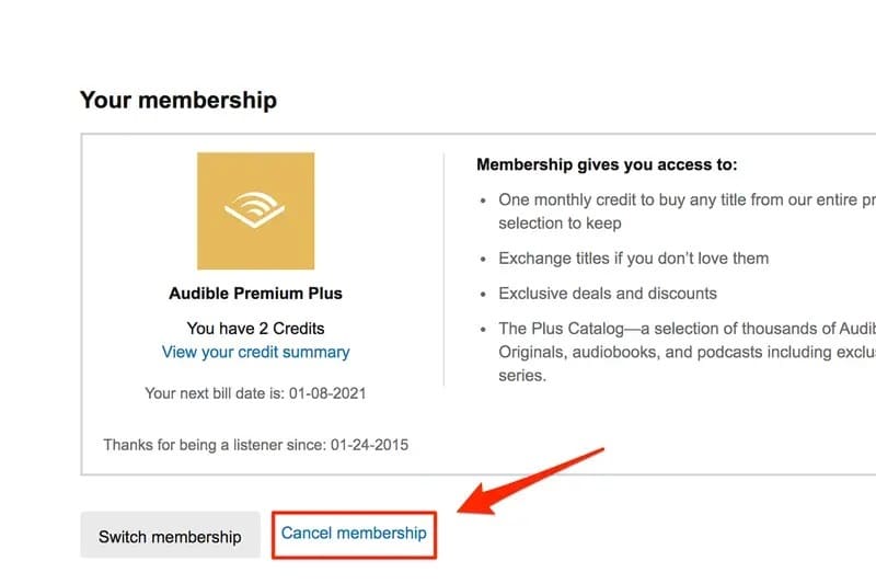 Cancel My Membership