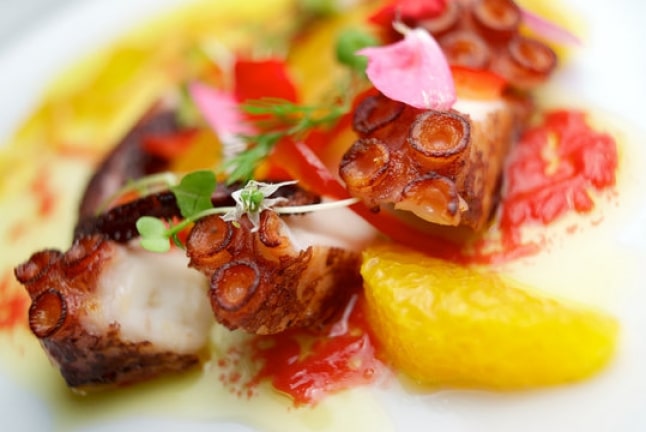 octopus ceviche