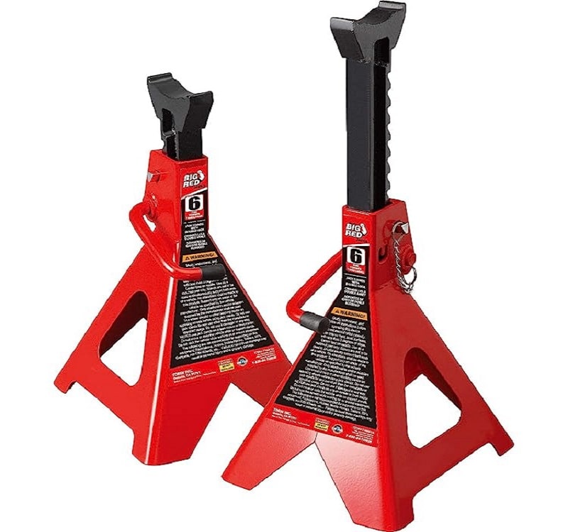 US JACK D-41610 6 Ton Garage Stands 100% Made in USA