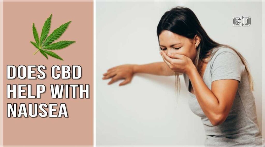 does cbd help with nausea
