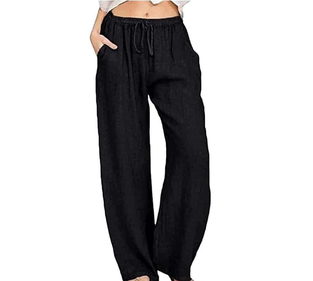 utcoco Women's Cotton Linen Pants