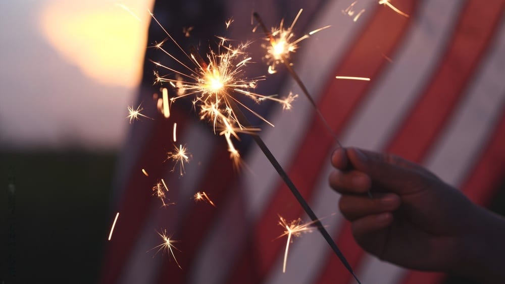 fireworks in 4th of july