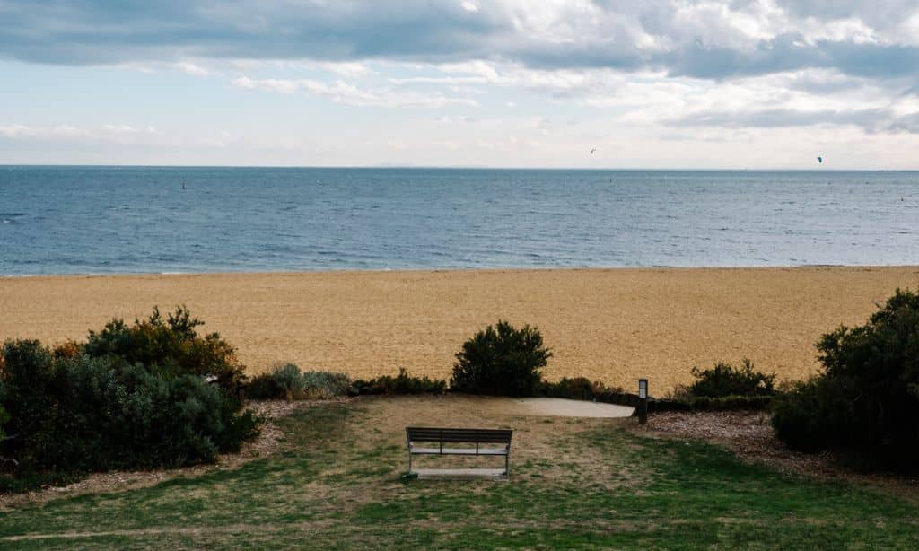 The velvet beach in Senigallia
