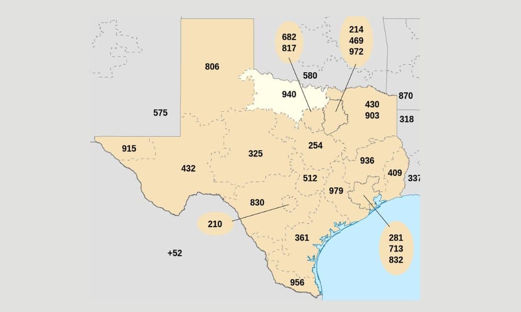 940 Area Code