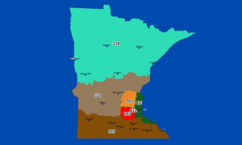 952 Area Code