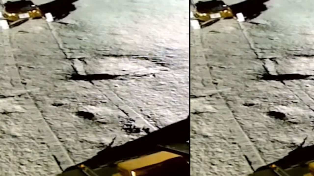 Sulfur on Moon