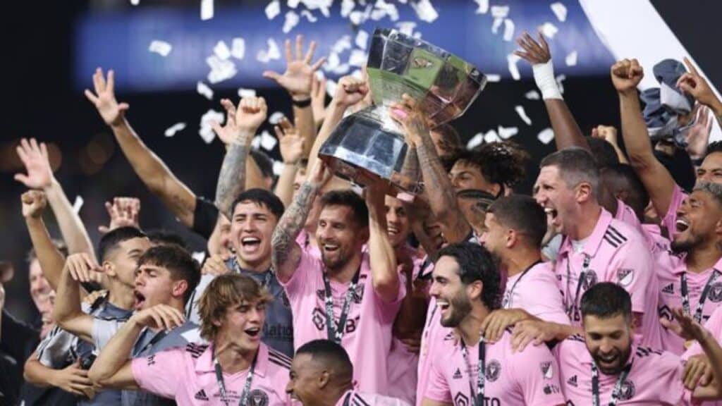 Messi Wins League Cup