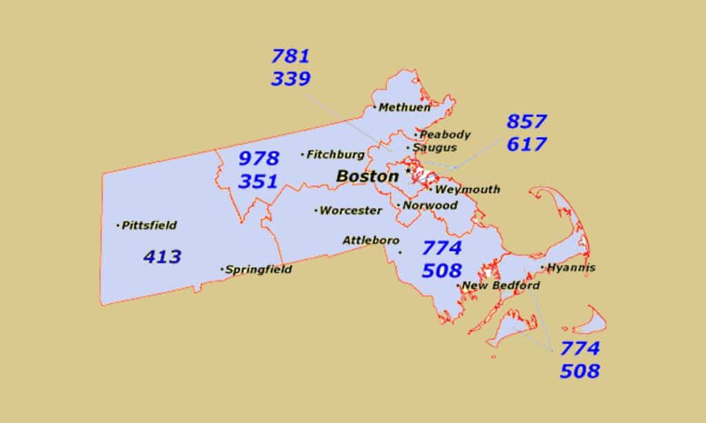 857 Area Code