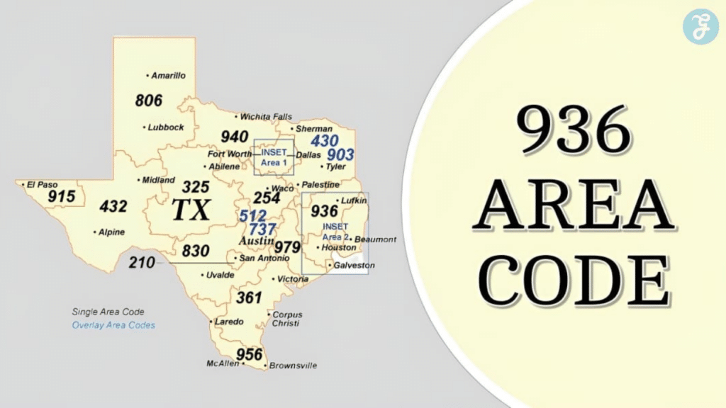 936 area code