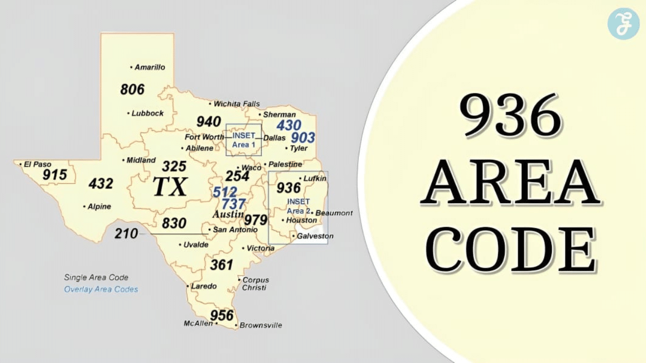 936 area code