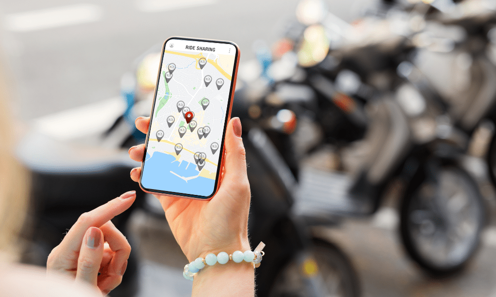 ride sharing app