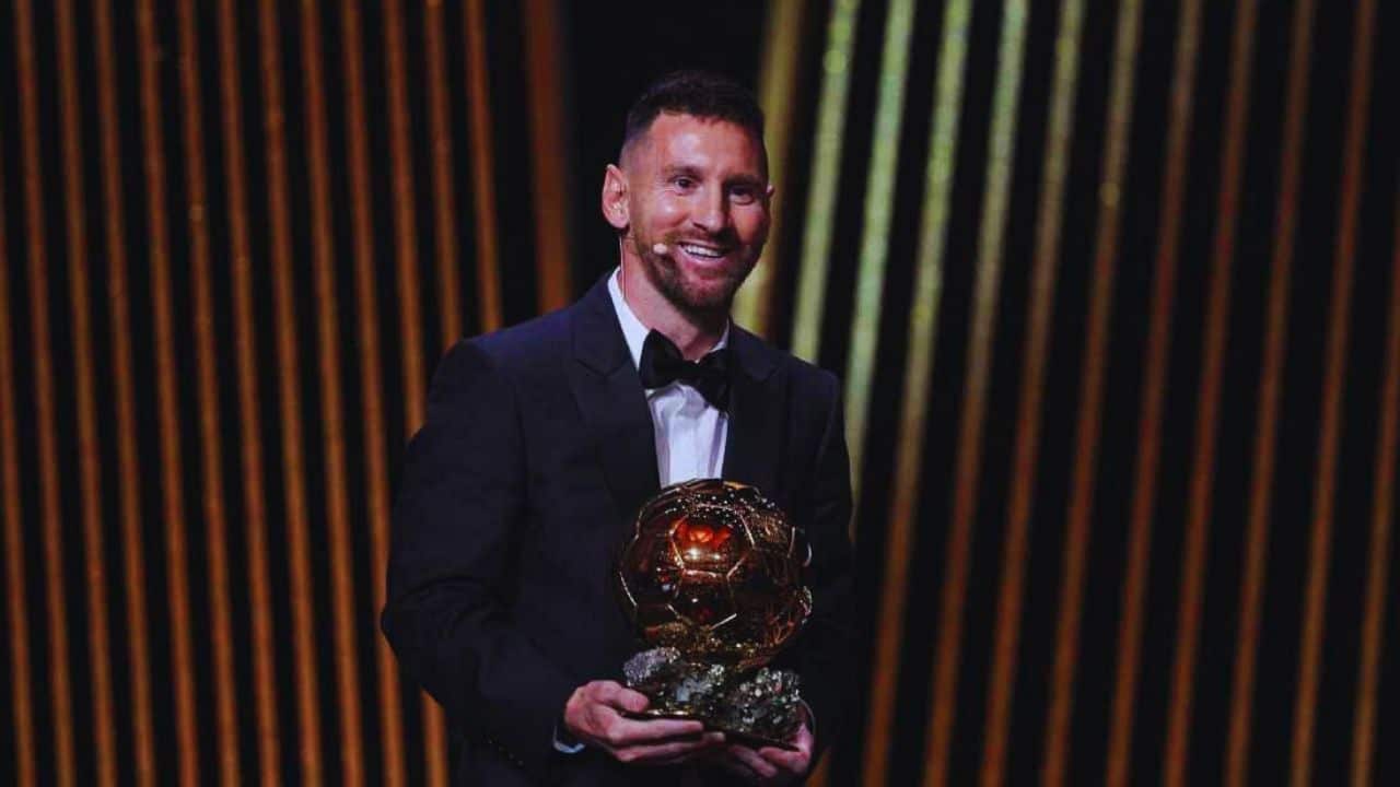 Lionel Messi wins 8th Ballon d'Or