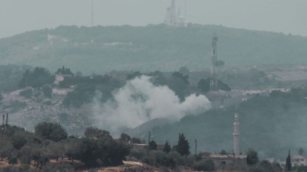 Israel Lebanon border conflict