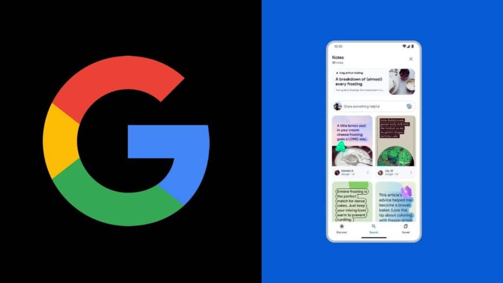 google notes and follows