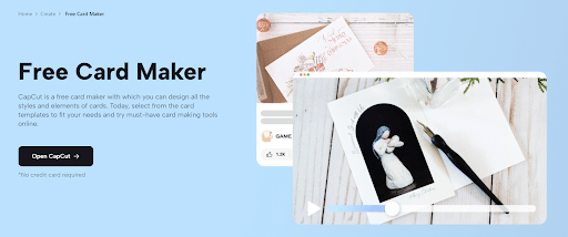 CapCut Free Card Maker