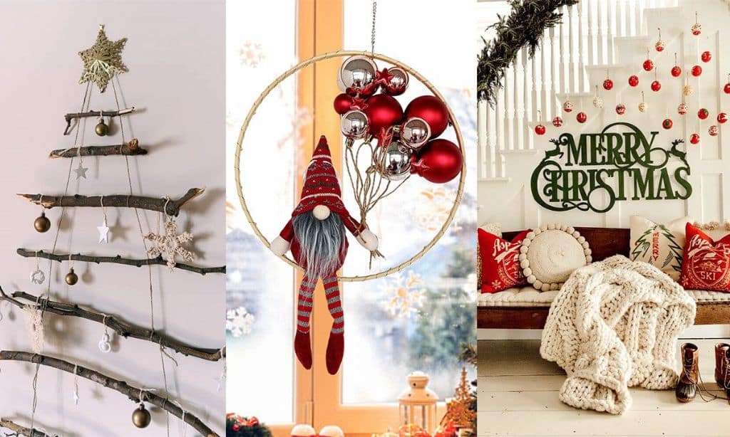 DIY Christmas wall decor