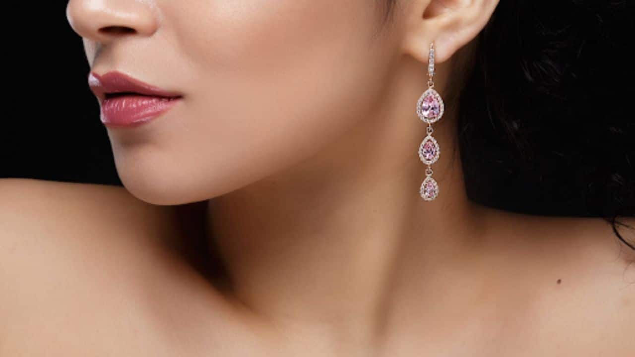 Rose Gold Earrings