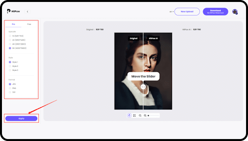 Review of HitPaw Online Photo Enhancer