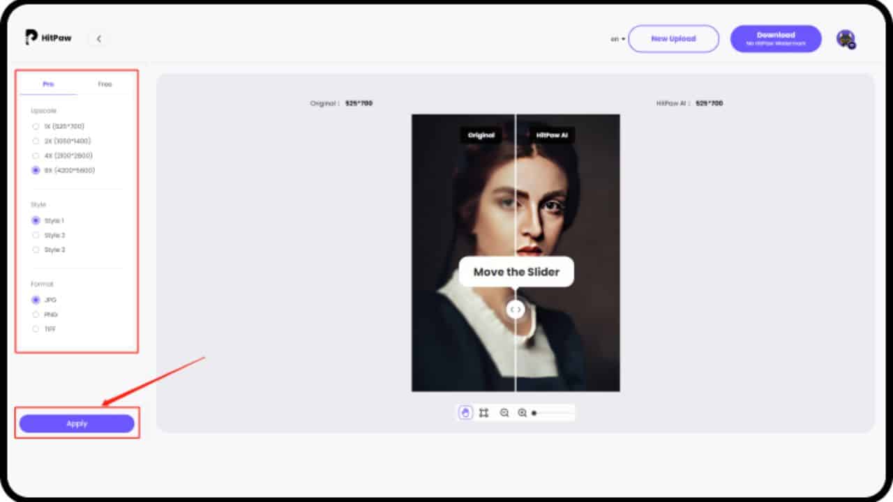 Review of HitPaw Online Photo Enhancer