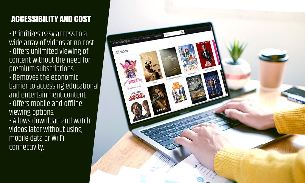 accessibility and cost of freetubespot