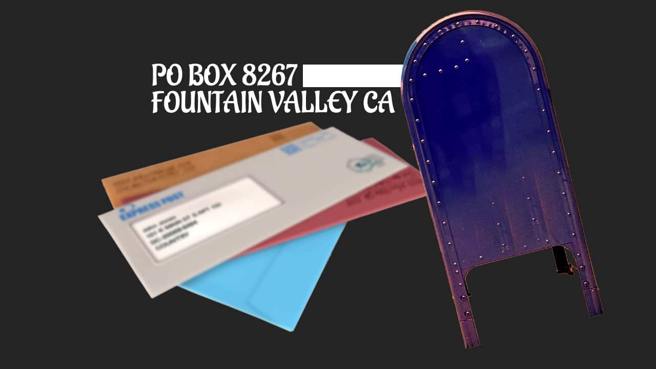 po box 8267 fountain valley ca