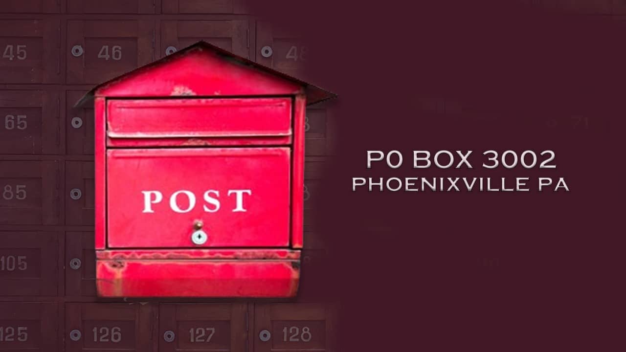 PO Box 3002 Phoenixville PA