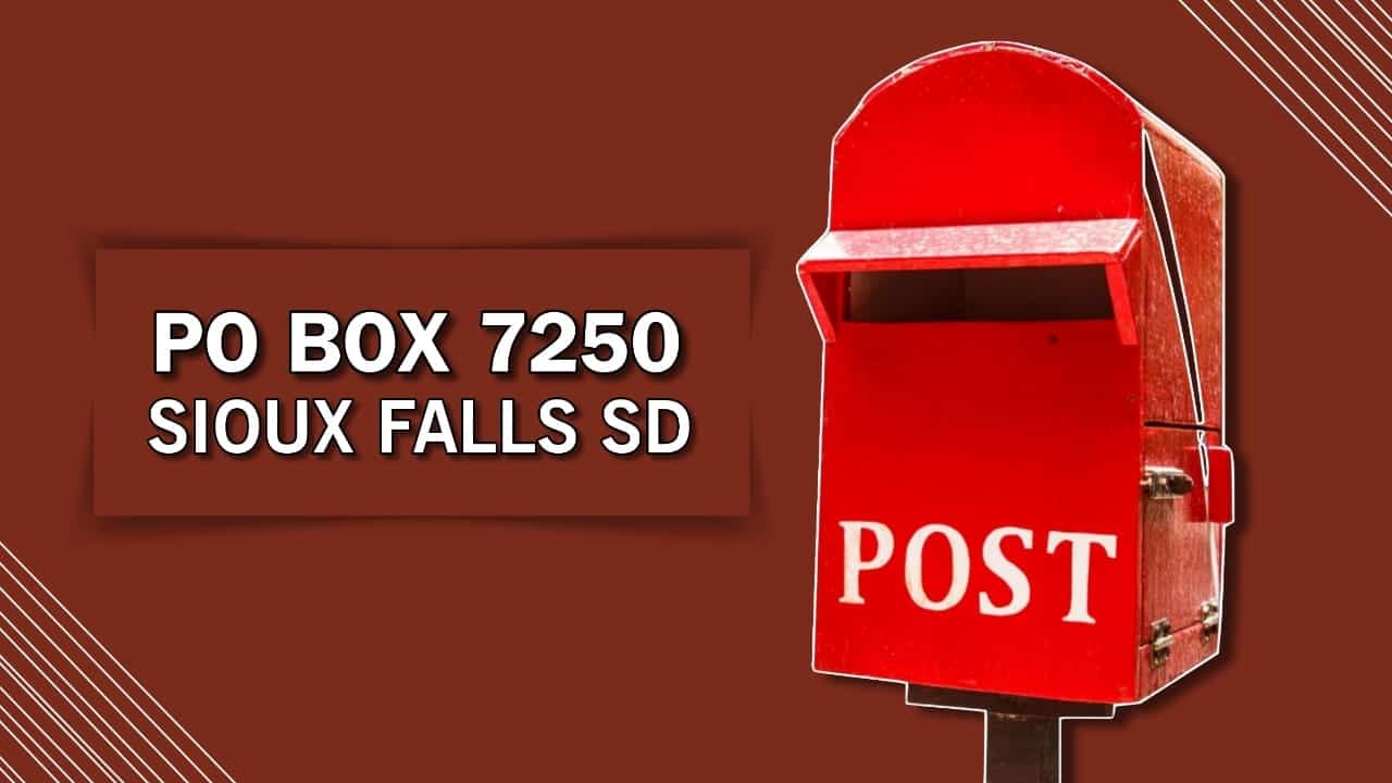 PO Box 7250 Sioux Falls SD