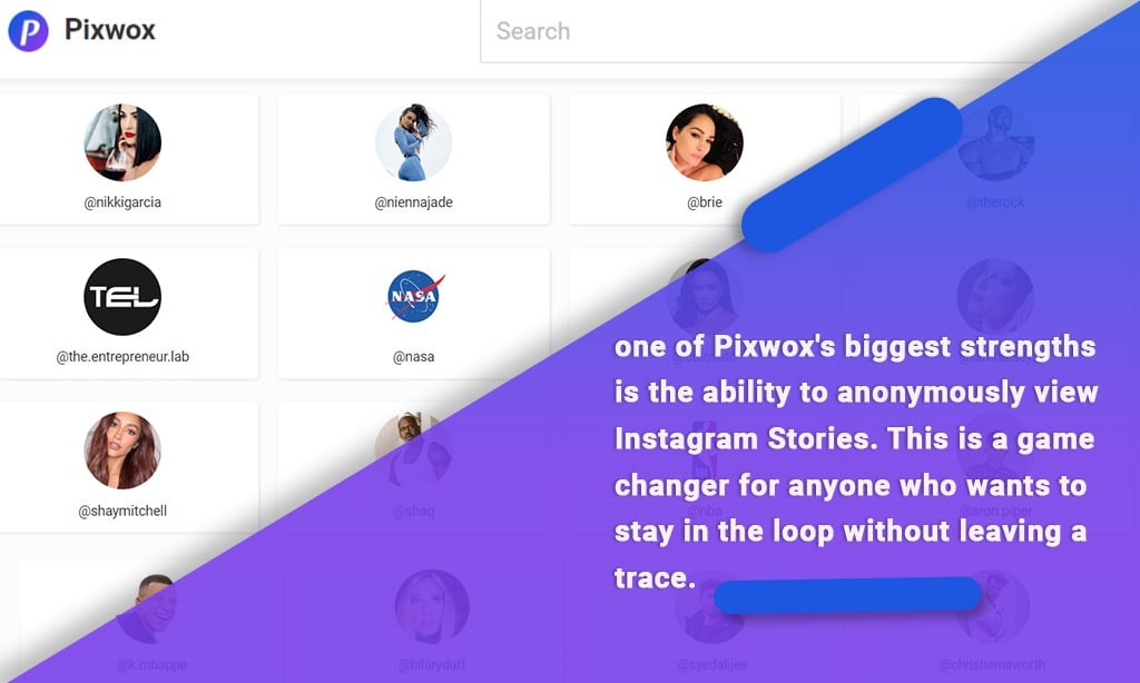 The advantages of pixwox