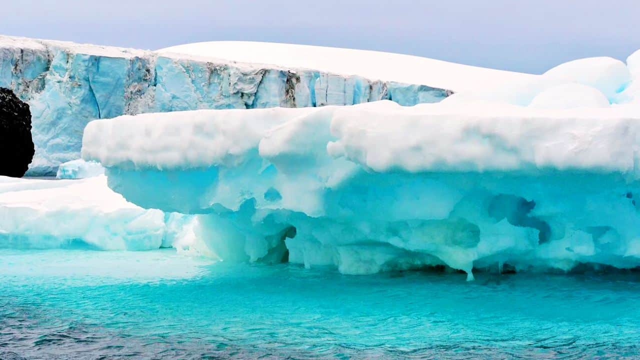 Ocean Water Rushing Beneath Doomsday Glacier Sea Level Rise