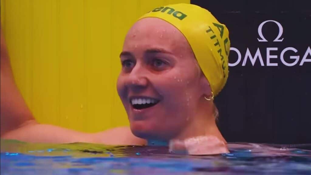 Ariarne Titmus Swimming Victory