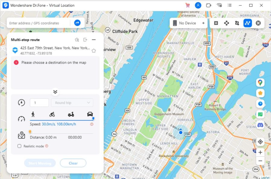 Choose a Location