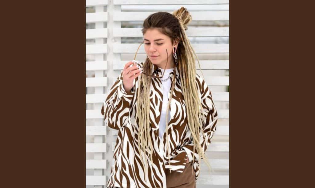 Leopard-Print Button-Down Shirt  