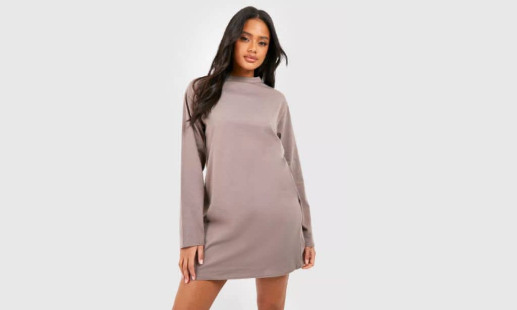 Long-Sleeved T-Shirt Dress  