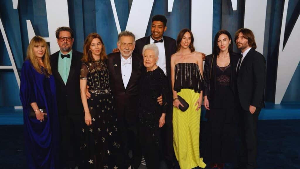Francis Ford Coppola and family