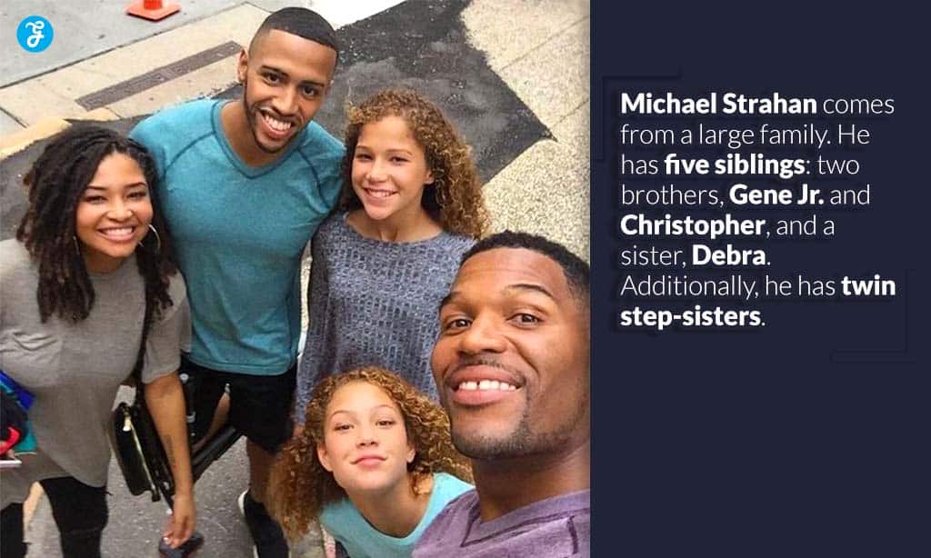 michael strahan all siblings