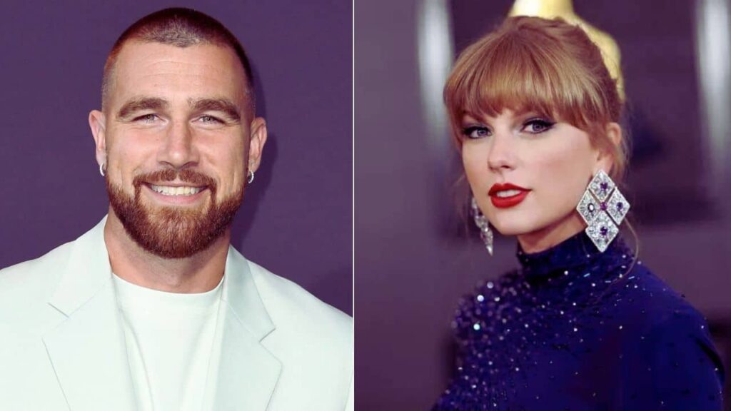 travis kelce taylor swift nfl playbook interest