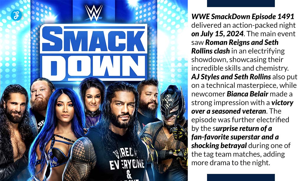 wwe smackdown episode 1491 highlights