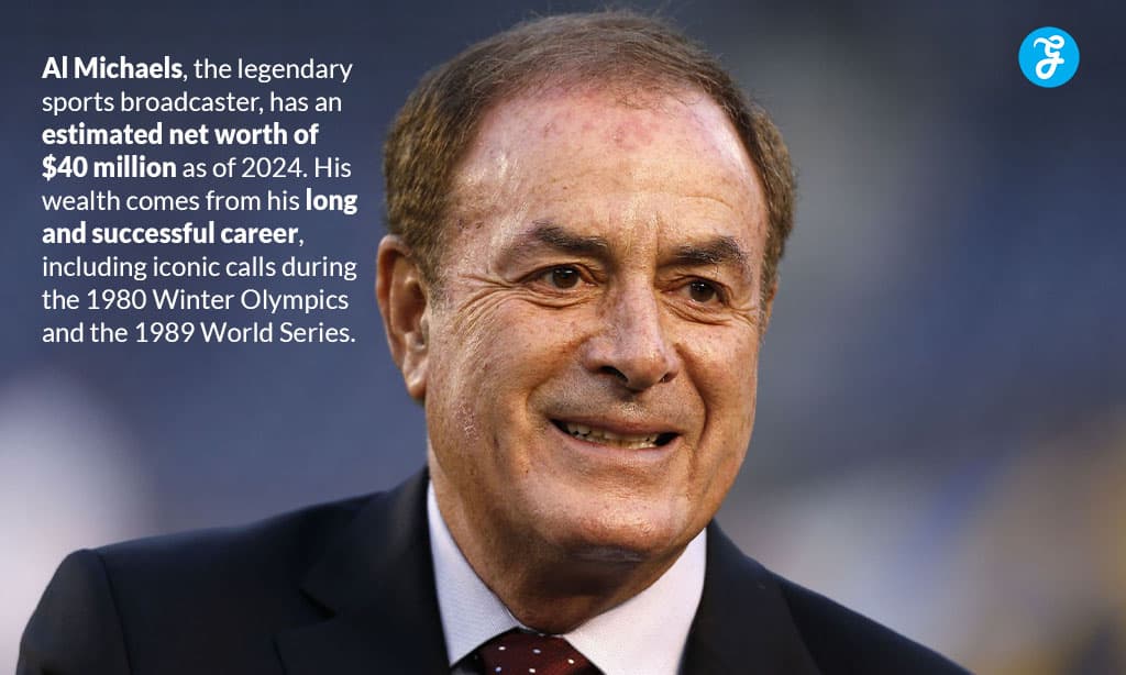 al michaels estimated income